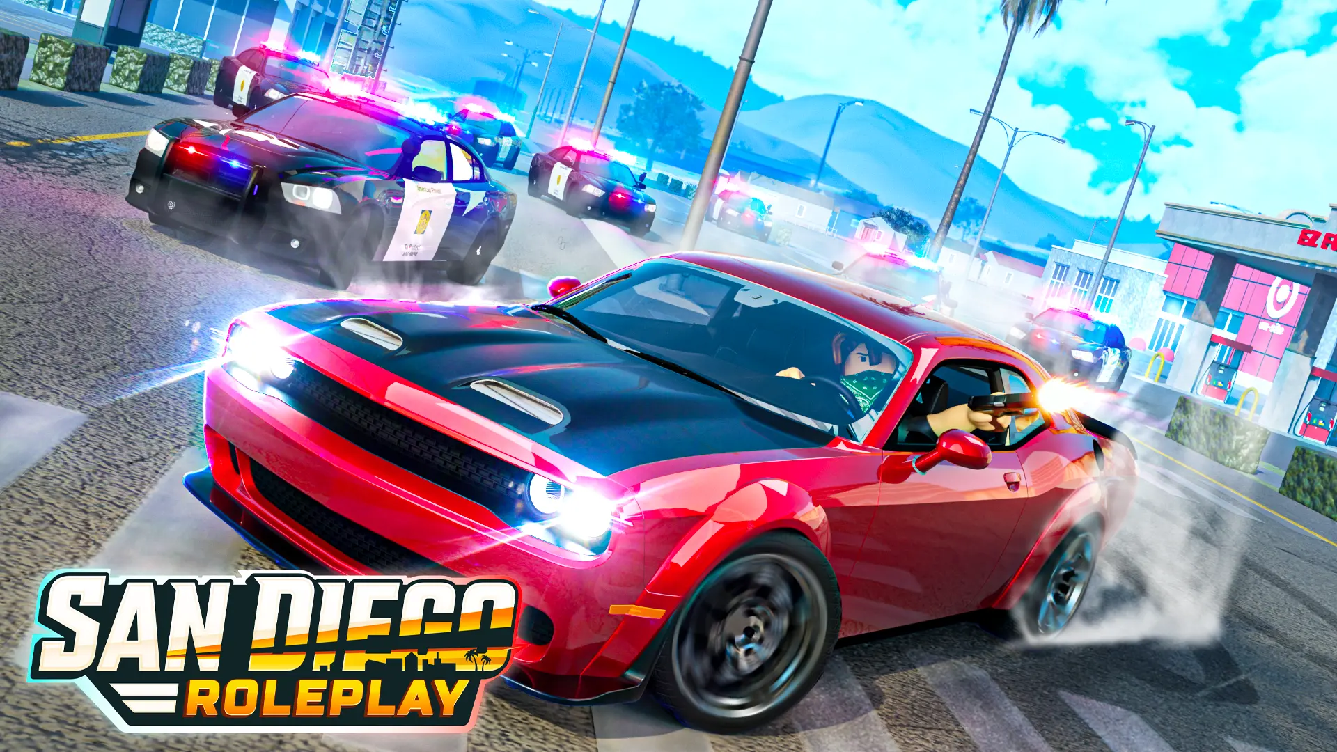 San Diego Roleplay Roblox game artwork